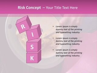 Throwing Away Waste Food. PowerPoint Template