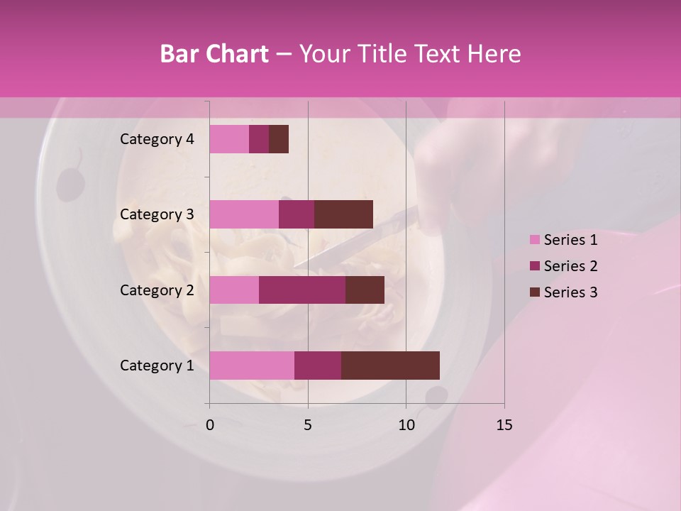 Throwing Away Waste Food. PowerPoint Template
