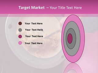 Throwing Away Waste Food. PowerPoint Template