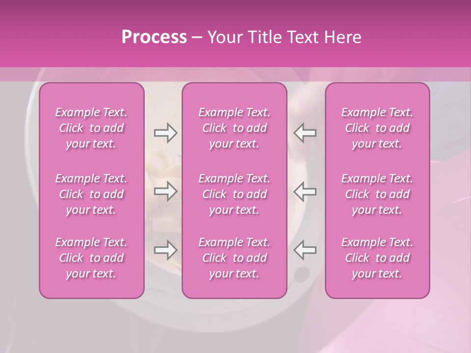 Throwing Away Waste Food. PowerPoint Template