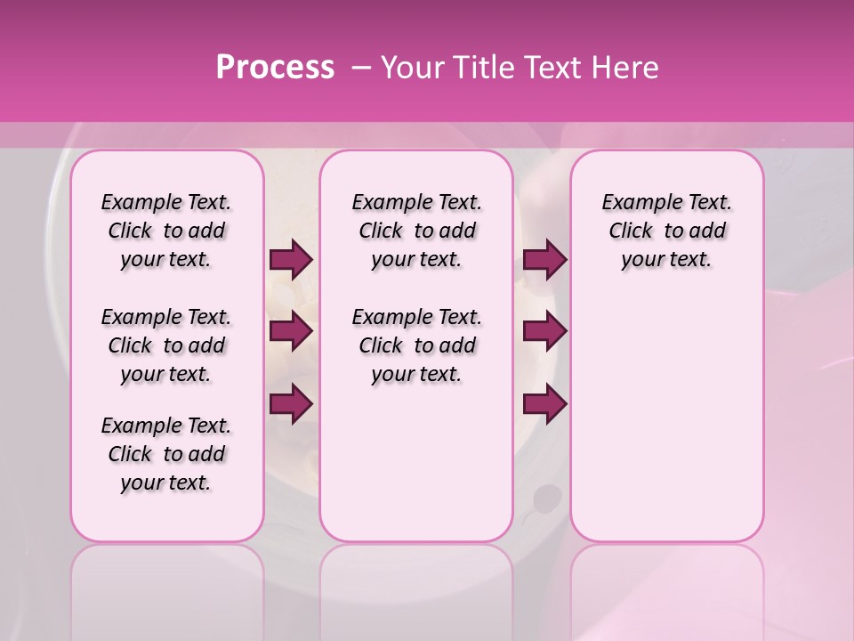 Throwing Away Waste Food. PowerPoint Template