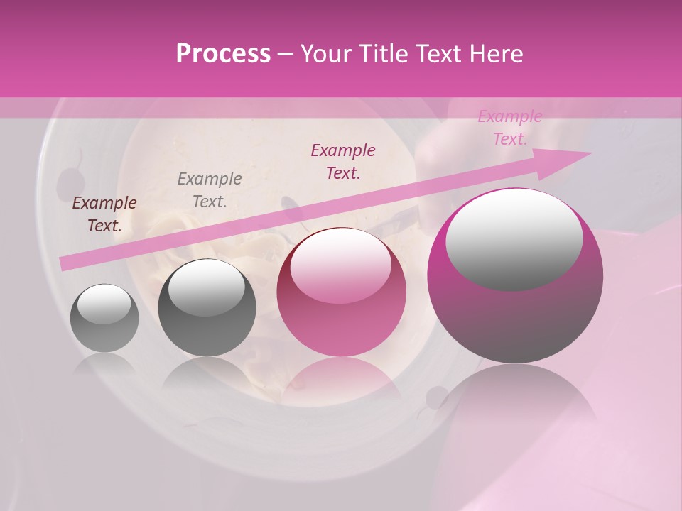 Throwing Away Waste Food. PowerPoint Template