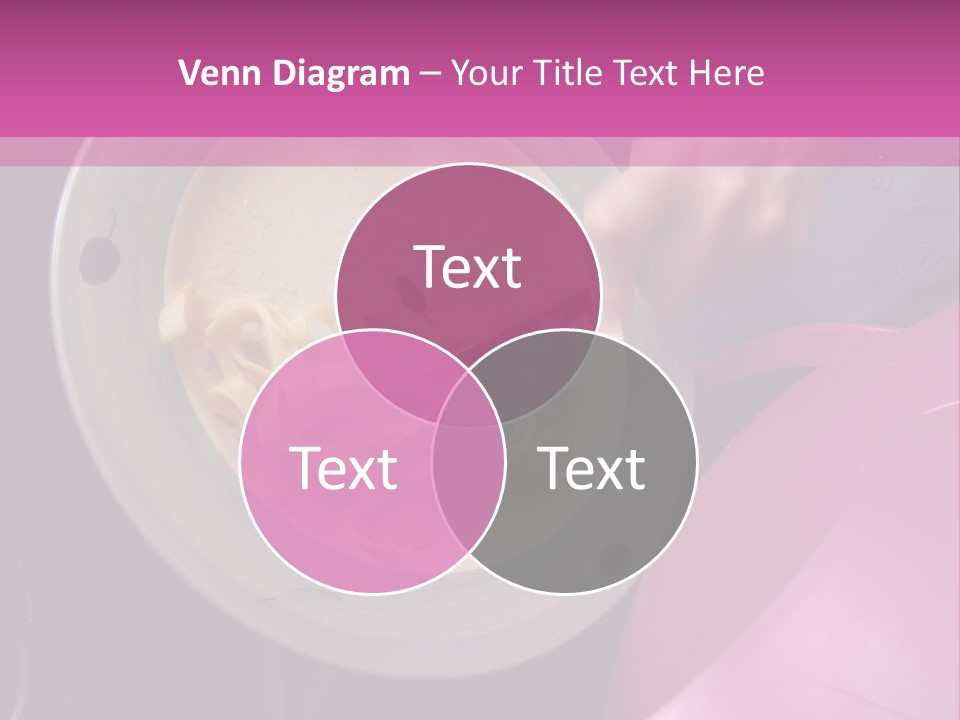 Throwing Away Waste Food. PowerPoint Template