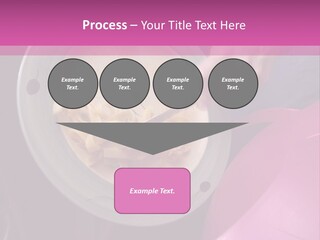 Throwing Away Waste Food. PowerPoint Template