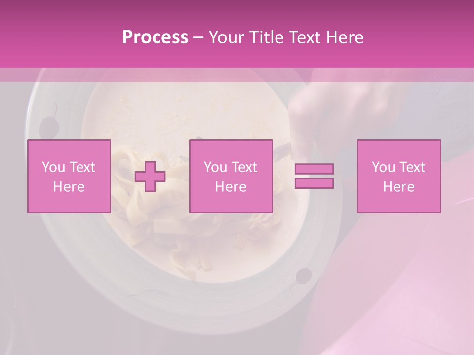 Throwing Away Waste Food. PowerPoint Template