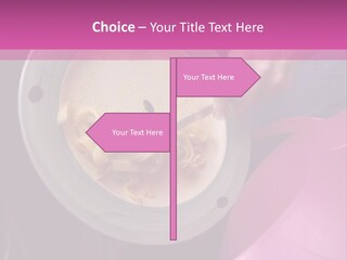 Throwing Away Waste Food. PowerPoint Template