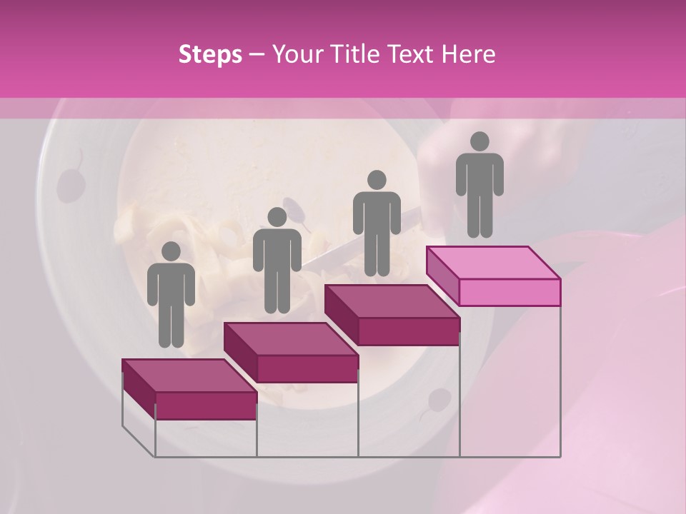 Throwing Away Waste Food. PowerPoint Template