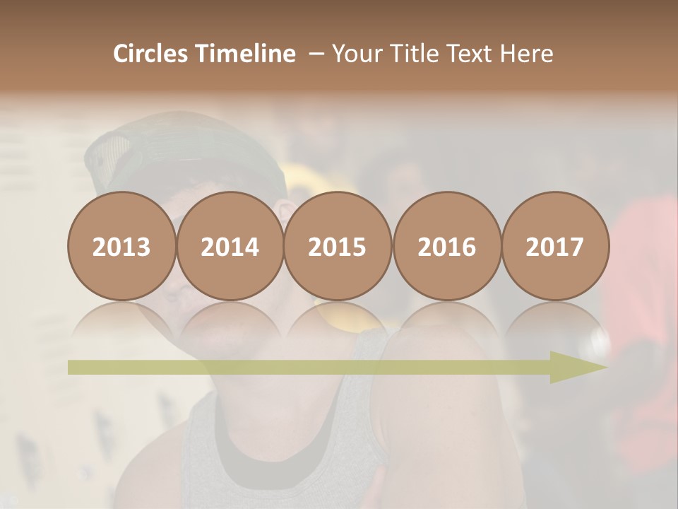 Tough Guys At School Hanging Around The Locker. Great For Peer-Pressure Communication. The Bad Crowd. PowerPoint Template