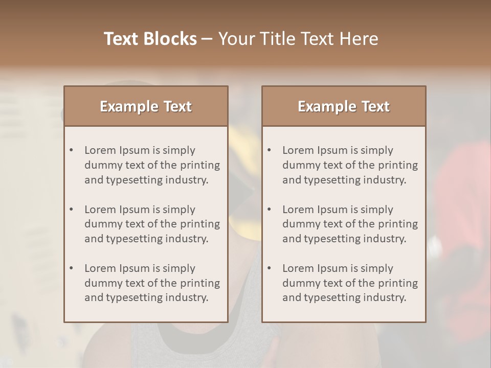 Tough Guys At School Hanging Around The Locker. Great For Peer-Pressure Communication. The Bad Crowd. PowerPoint Template