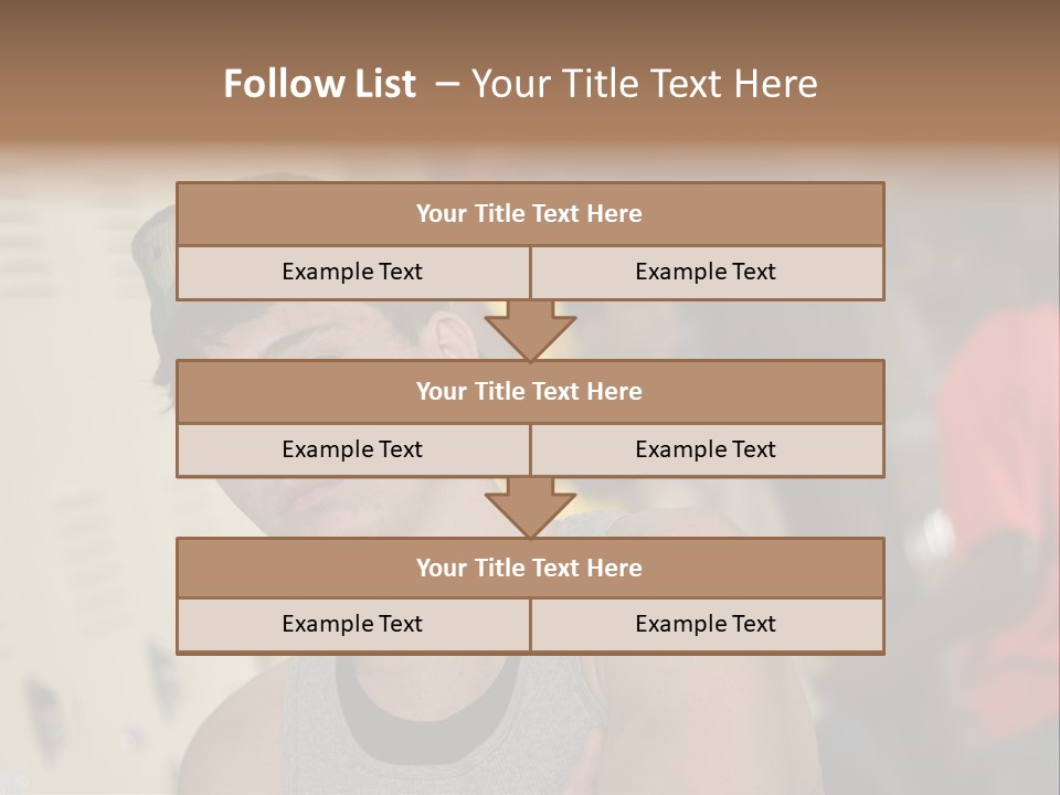 Tough Guys At School Hanging Around The Locker. Great For Peer-Pressure Communication. The Bad Crowd. PowerPoint Template