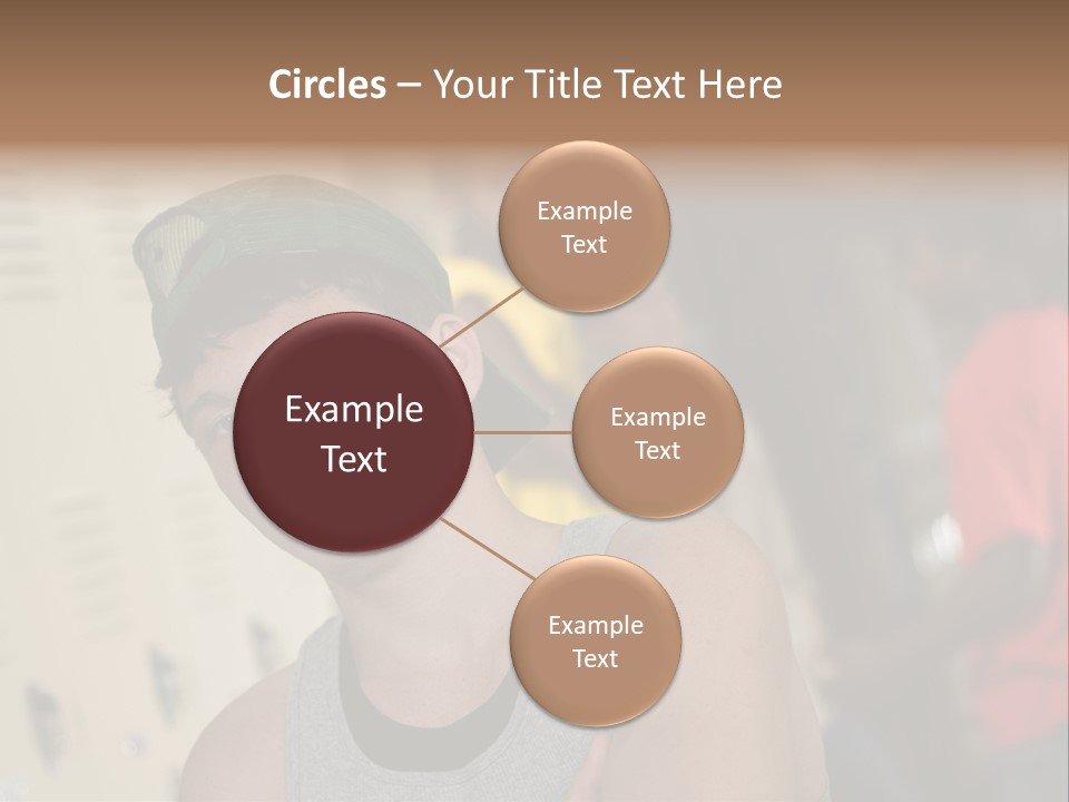 Tough Guys At School Hanging Around The Locker. Great For Peer-Pressure Communication. The Bad Crowd. PowerPoint Template