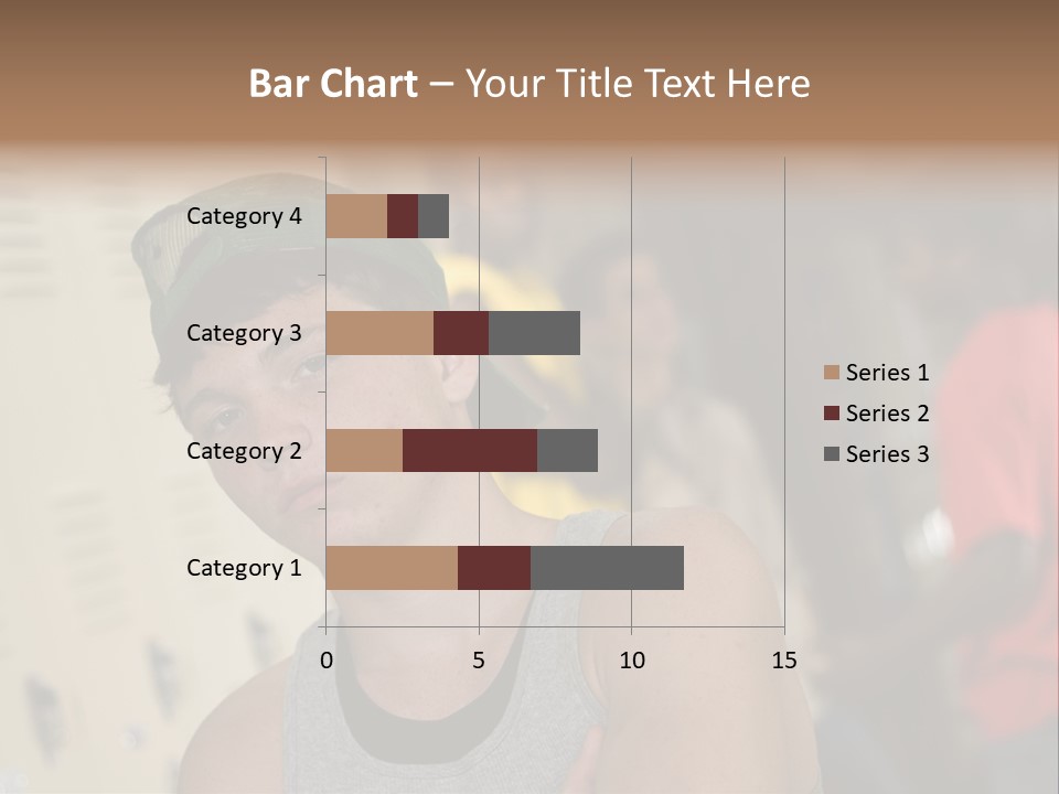 Tough Guys At School Hanging Around The Locker. Great For Peer-Pressure Communication. The Bad Crowd. PowerPoint Template