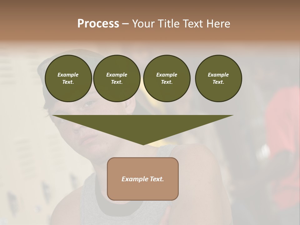 Tough Guys At School Hanging Around The Locker. Great For Peer-Pressure Communication. The Bad Crowd. PowerPoint Template