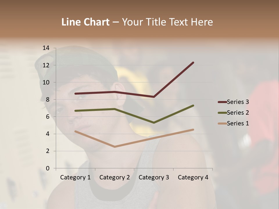 Tough Guys At School Hanging Around The Locker. Great For Peer-Pressure Communication. The Bad Crowd. PowerPoint Template