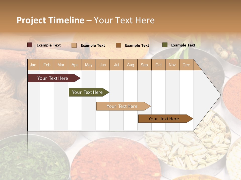 Spices And Herbs Used In Indian Cooking PowerPoint Template
