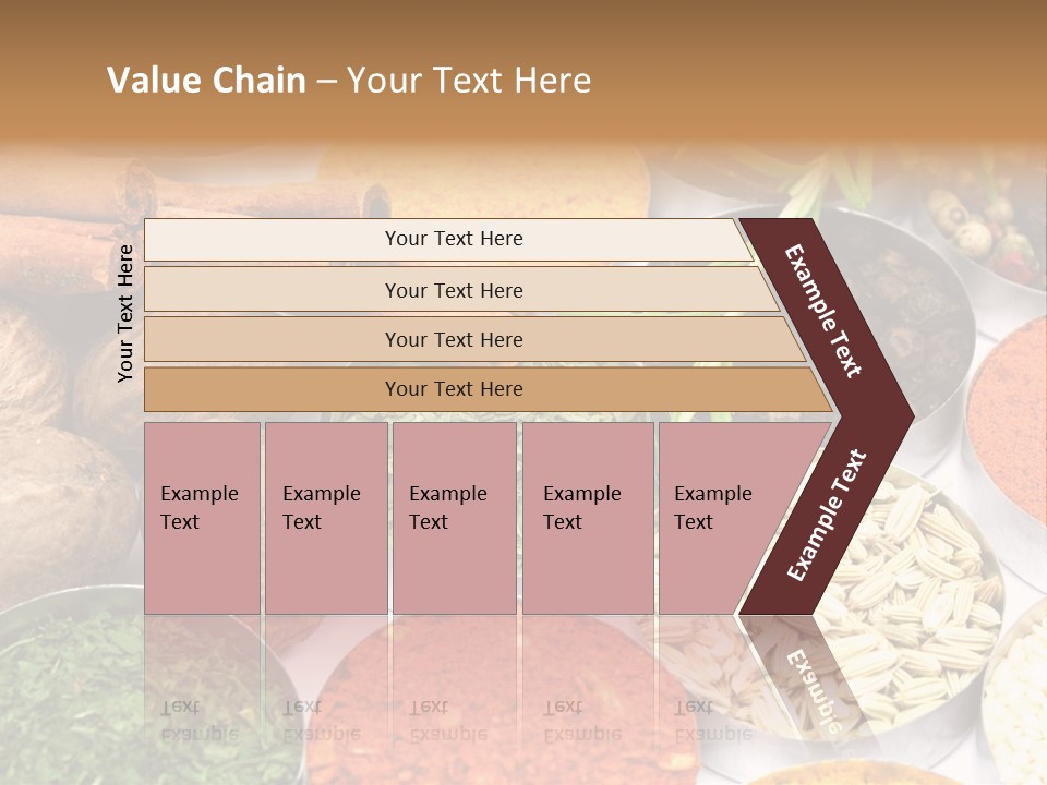 Spices And Herbs Used In Indian Cooking PowerPoint Template