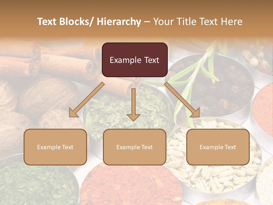 Spices And Herbs Used In Indian Cooking PowerPoint Template