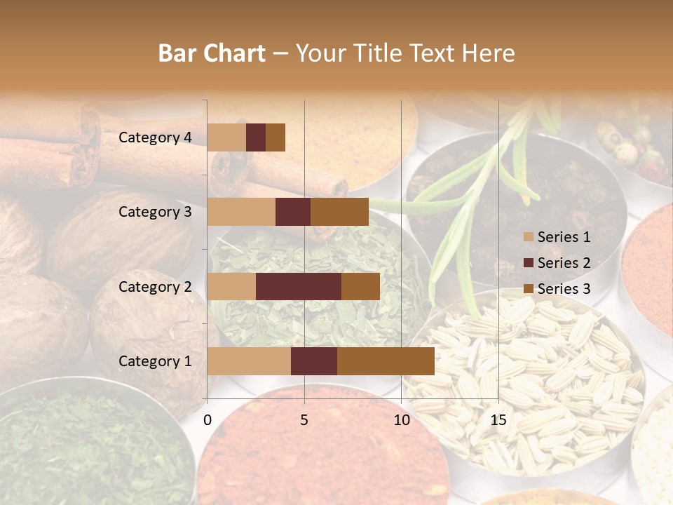 Spices And Herbs Used In Indian Cooking PowerPoint Template