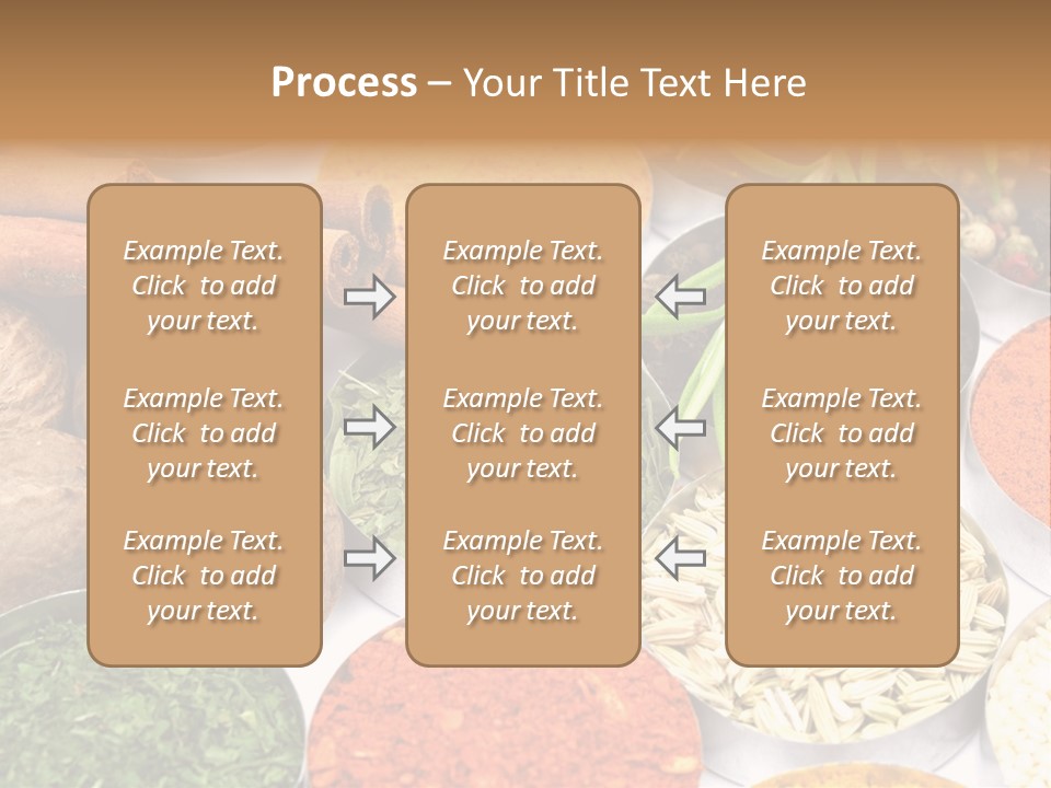 Spices And Herbs Used In Indian Cooking PowerPoint Template