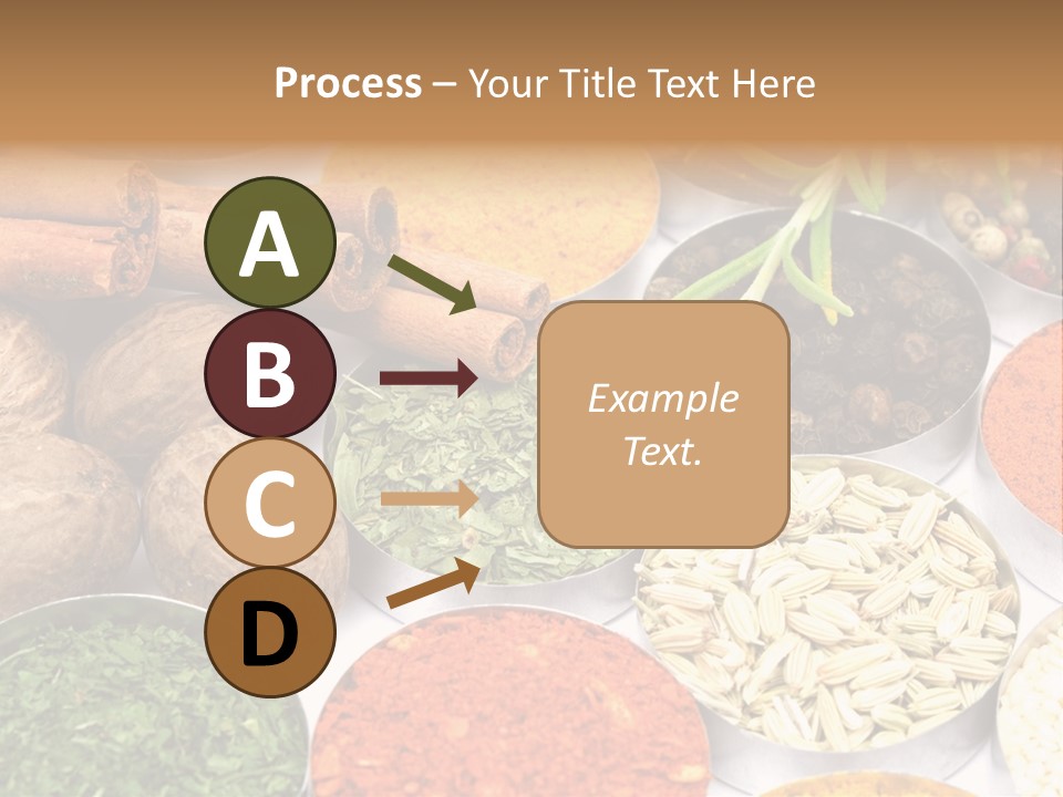 Spices And Herbs Used In Indian Cooking PowerPoint Template