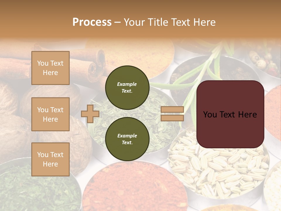 Spices And Herbs Used In Indian Cooking PowerPoint Template