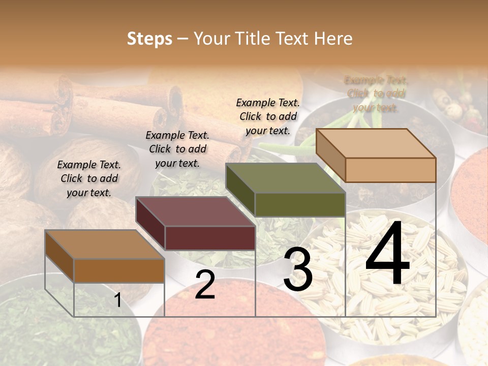 Spices And Herbs Used In Indian Cooking PowerPoint Template