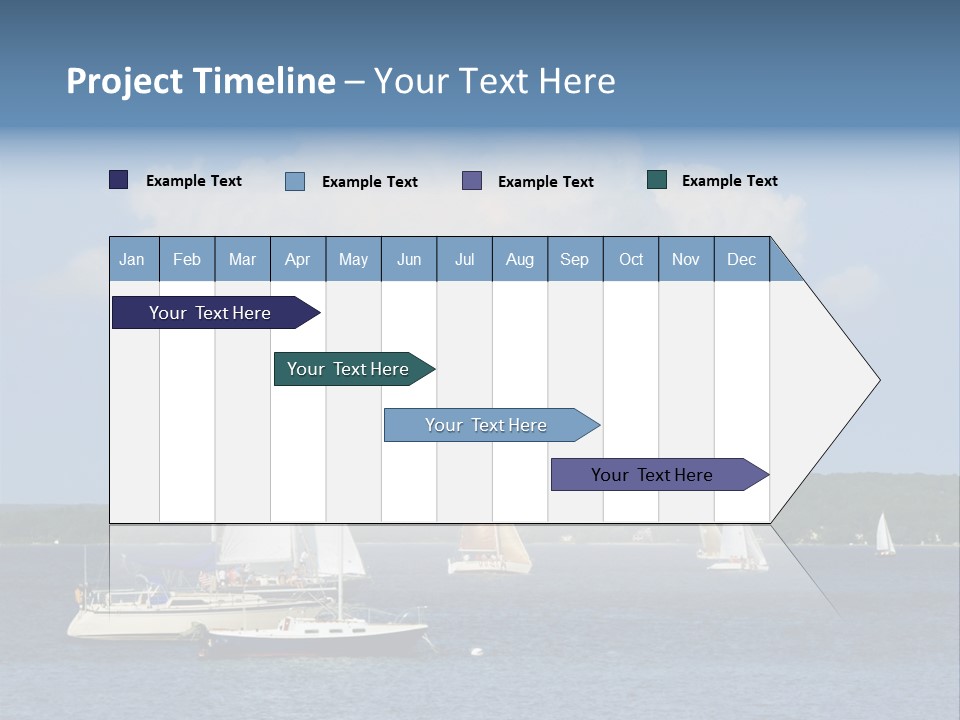 Overview Of Several Bays On Lake Superior North Shore. More With Keyword Series14 PowerPoint Template