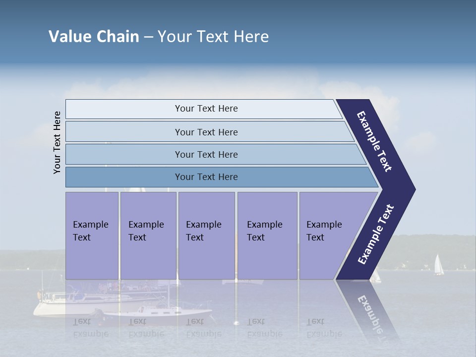 Overview Of Several Bays On Lake Superior North Shore. More With Keyword Series14 PowerPoint Template