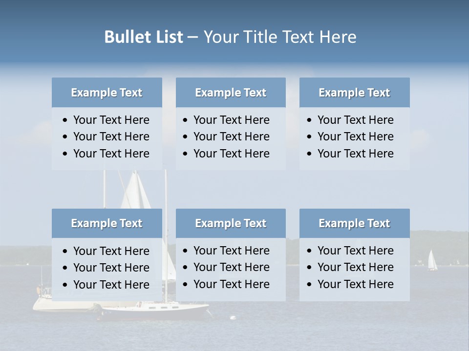 Overview Of Several Bays On Lake Superior North Shore. More With Keyword Series14 PowerPoint Template