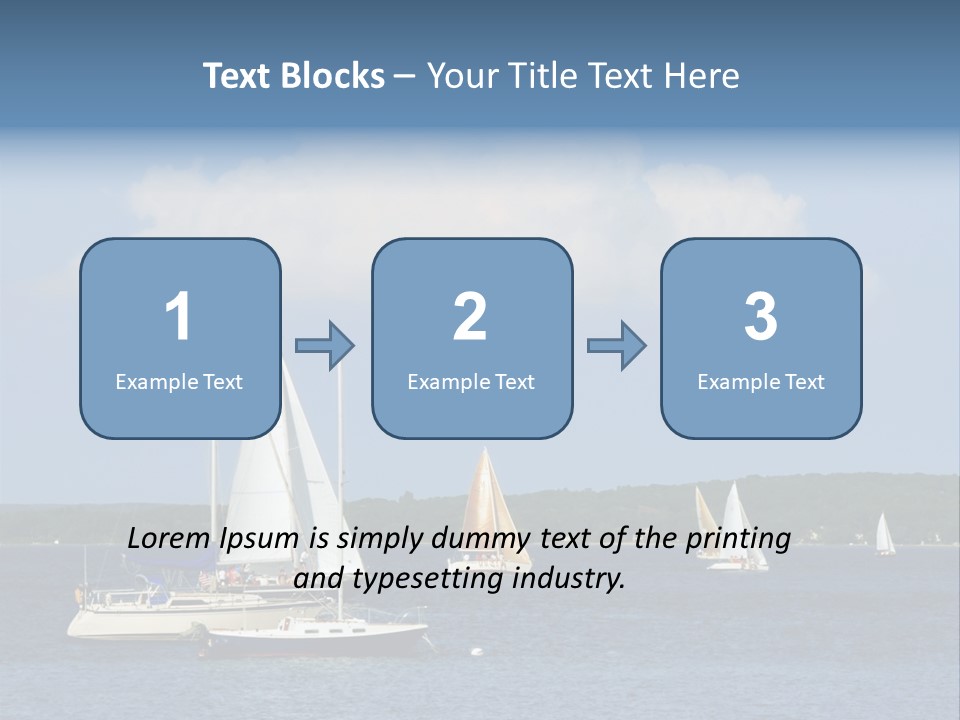 Overview Of Several Bays On Lake Superior North Shore. More With Keyword Series14 PowerPoint Template