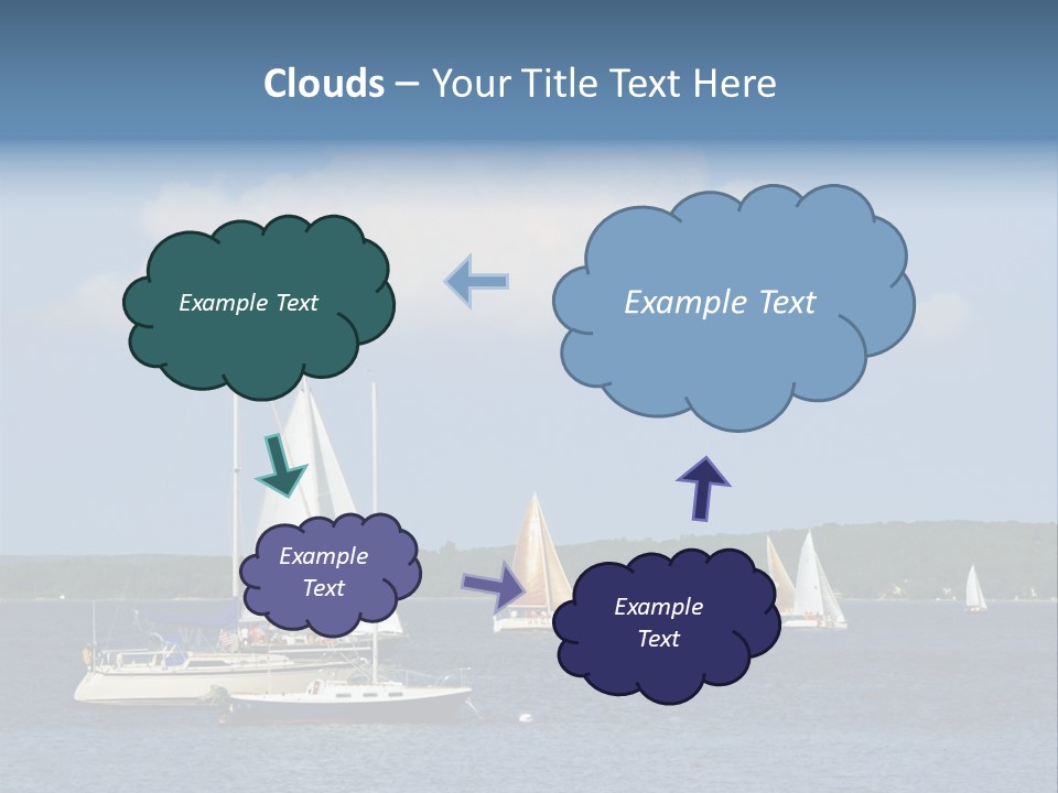 Overview Of Several Bays On Lake Superior North Shore. More With Keyword Series14 PowerPoint Template
