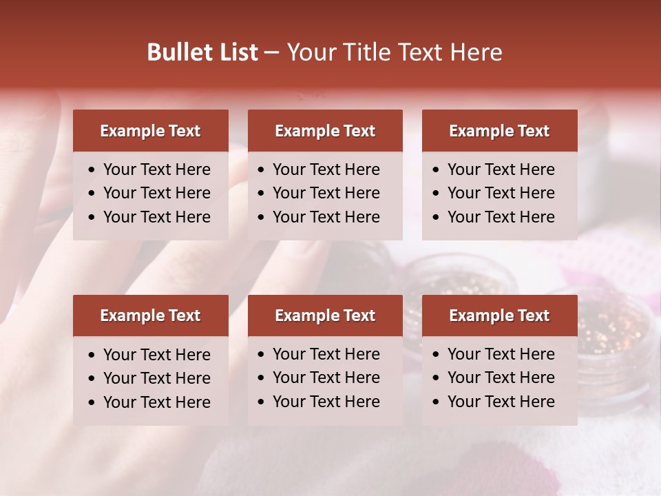 Manicure PowerPoint Template