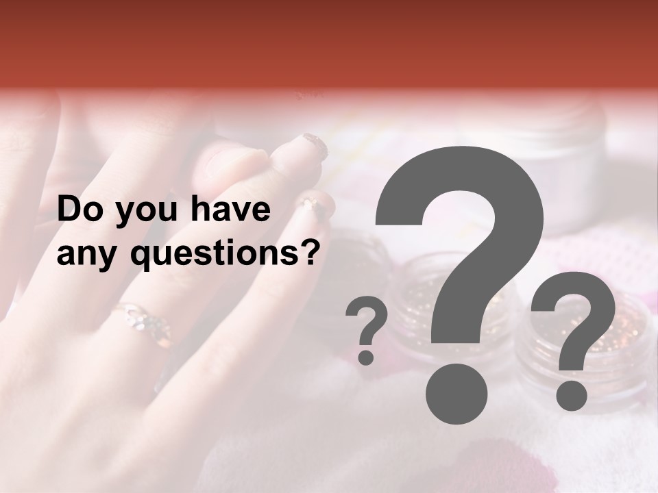 Manicure PowerPoint Template