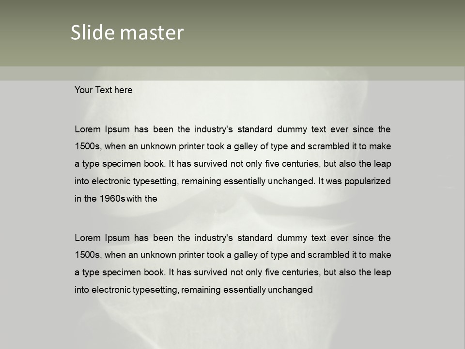 X-Ray Picture Of The Knee PowerPoint Template