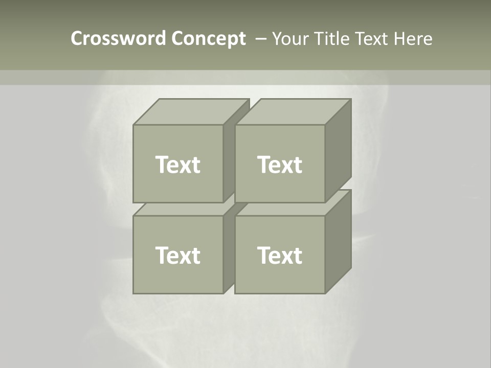 X-Ray Picture Of The Knee PowerPoint Template