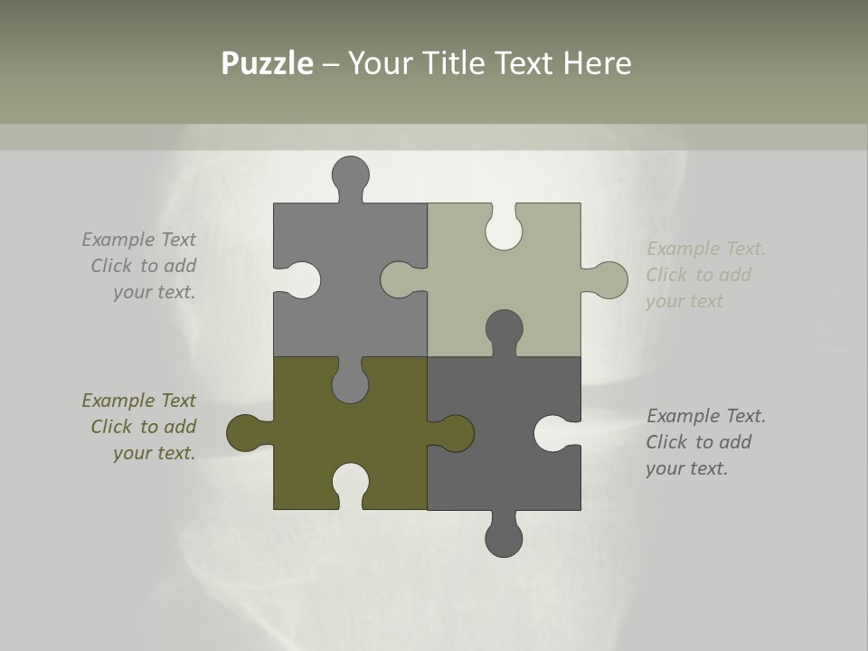 X-Ray Picture Of The Knee PowerPoint Template