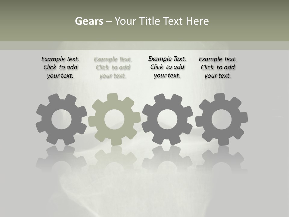 X-Ray Picture Of The Knee PowerPoint Template