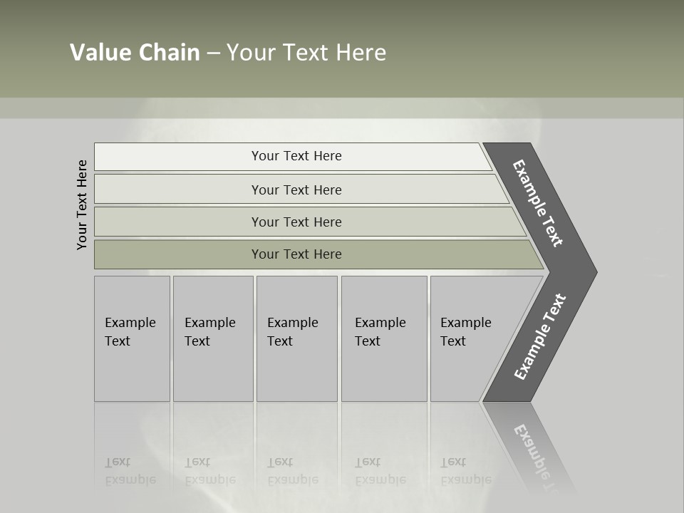 X-Ray Picture Of The Knee PowerPoint Template