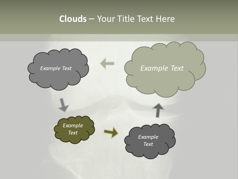 X-Ray Picture Of The Knee PowerPoint Template