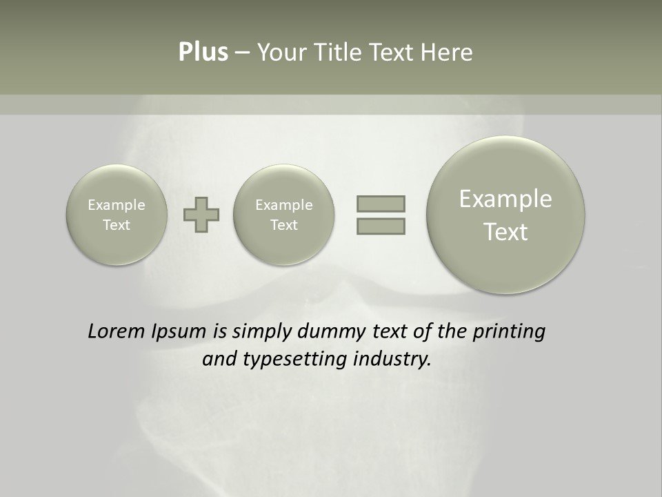 X-Ray Picture Of The Knee PowerPoint Template