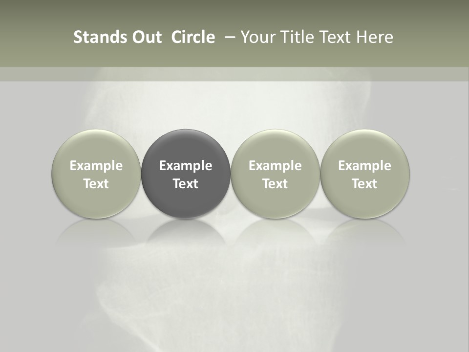 X-Ray Picture Of The Knee PowerPoint Template