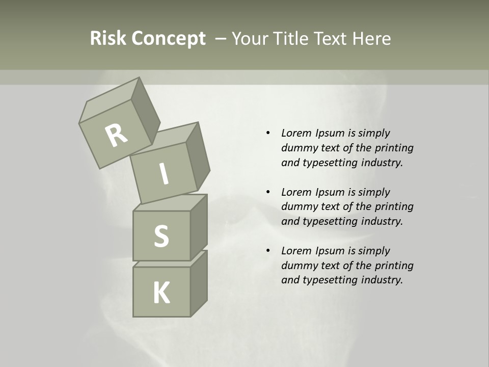 X-Ray Picture Of The Knee PowerPoint Template