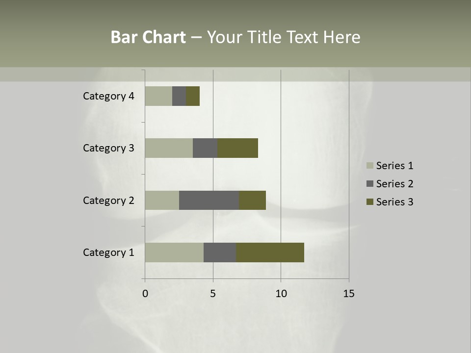 X-Ray Picture Of The Knee PowerPoint Template