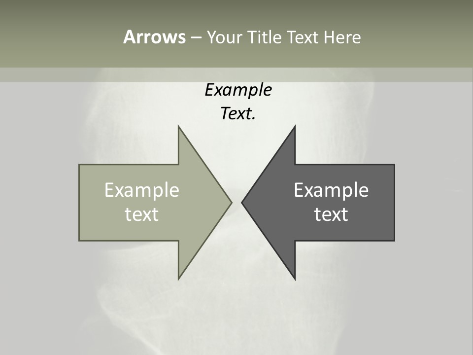 X-Ray Picture Of The Knee PowerPoint Template