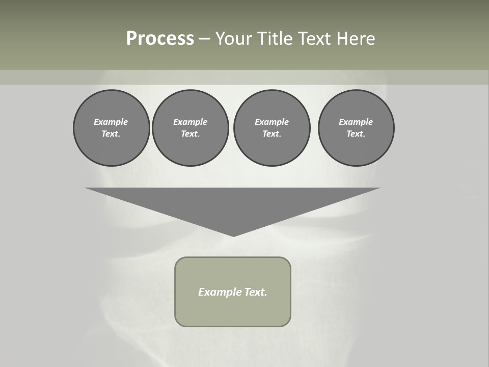 X-Ray Picture Of The Knee PowerPoint Template