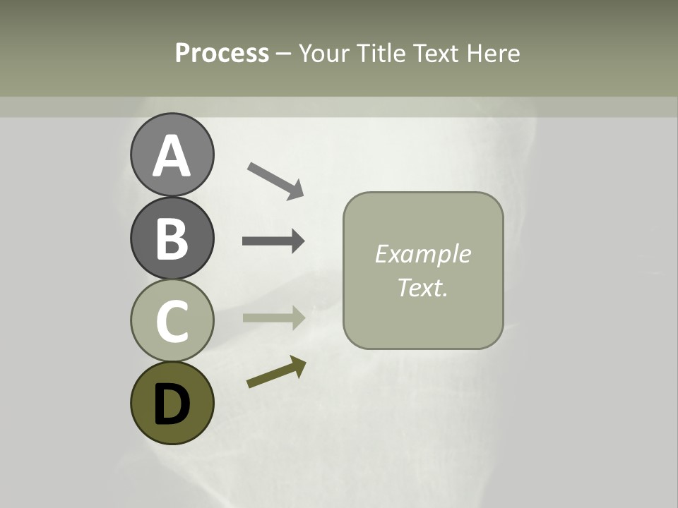 X-Ray Picture Of The Knee PowerPoint Template