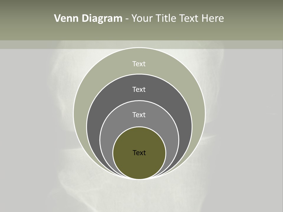X-Ray Picture Of The Knee PowerPoint Template
