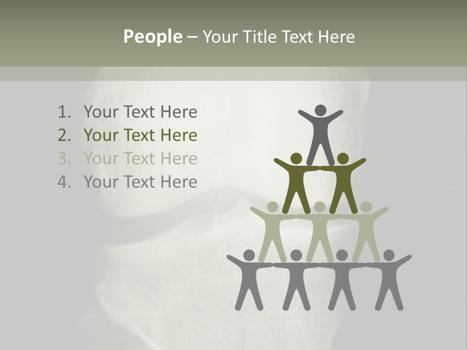 X-Ray Picture Of The Knee PowerPoint Template