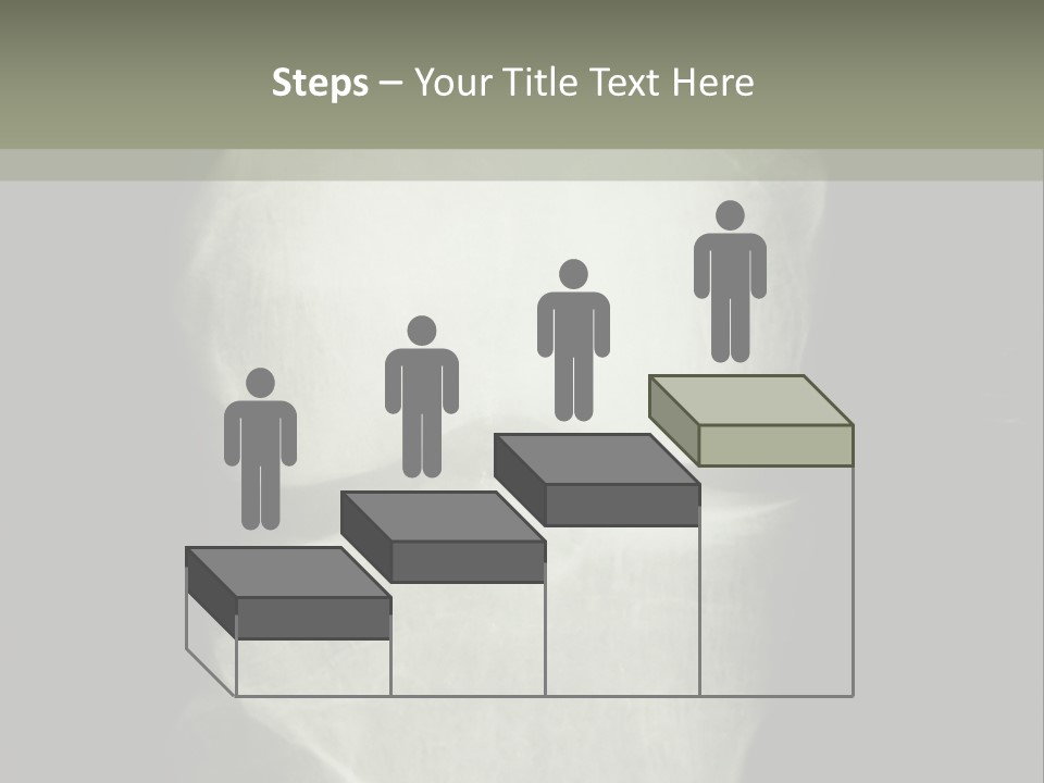X-Ray Picture Of The Knee PowerPoint Template