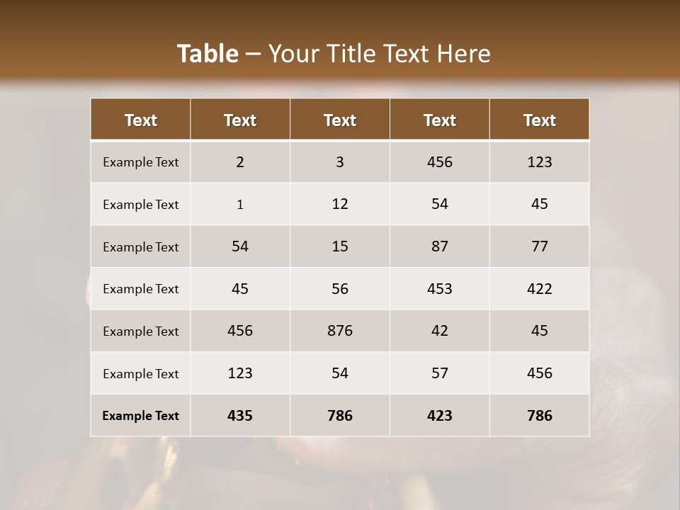 Black Man And Trumpet PowerPoint Template